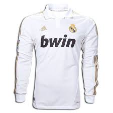 Entre y conozca nuestras increíbles ofertas y promociones. Real Madrid Home Jersey 2011 12 Long Sleeve Soccer Jersey Retro Football Shirts World Soccer Shop