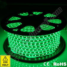 Serit Led 220v Tek Cipli 3528 Silikonlu Yesil 100 Metre 300 00 Tl Kdv Led Yesil Metre