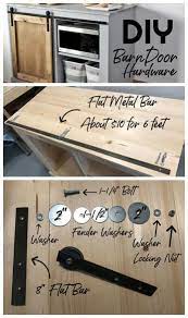 Diy Barn Door Hardware From Washers Diy Barn Door Hardware Diy Barn Door Diy Door