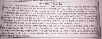It was first celebrated in 1970, and is now coordinated globally by the earth day network, and celebrated in more than 192 countries each year. 1 When Is The Earth Day Usually Celebrated 2 Who Was The Originator Of Earth Day Commemoration 3 Brainly Co Id