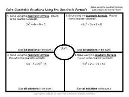 Solve Quadratic Equations Quadratic Formula Proportions Distance Learning Writing Linear Equations Solving Quadratic Equations Equations