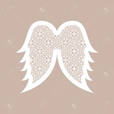 Check spelling or type a new query. Christmas Angel Wings With Geometric Pattern Laser Cutting Template Royalty Free Cliparts Vectors And Stock Illustration Image 67679214