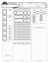 more blocky and ornate but same basic setup dnd character sheet rpg character sheet character sheet