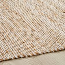 Cotton And Beige Jute Rug 200 X 300 Cm Barcelone Maisons Du Monde Alfombra Yute Alfombras Yute