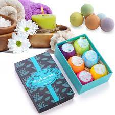 Throw a bath bomb into your tub for the ultimate luxurious soak. Aofmee Bath Bombs 6pcs Lush Fizzies Spa Kit Perfect For Moisturizing Skin Birthday Valentines Mothers Day Bath Bomb Gift Sets Kids Bath Bombs Bath Bomb Gift
