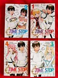 Time Stop Hero by Y. Mitsunaga Vol 1, 2, 3, 4 * FLAWLESS NEW * UNREAD *FREE  SHIP | eBay