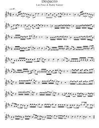 Print And Download In Pdf Or Midi Despacito Cancion De Luis Fonsi Ft Daddy Yankee Violin Sheet Music Violin Music Piano Music Notes