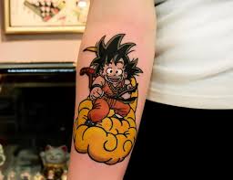 Here's a mystical dragon tattoo design and we love the colors in it! Dragon Ball Z Tattoo Designs Novocom Top