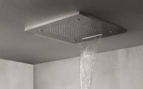 Browse our selection of shower heads and hand showers available in a variety of finishes and styles, with a range of innovations to reflect your personal style. áˆ Spring Sq 500 A Built In Shower Head In Stainless Steel Buy Online Best Prices