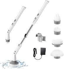 According to data from the usgs water science school, the average person needs 36 gallons of water to fill the bathtub. Amazon Com Homitt Electric Spin Scrubber Cordless Shower Cleaning Brush Built In 2 Batteries 360 Power Rotation With 4 Replaceable Cleaner Heads And Adjustable Extension Handle For Bathroom Tub Tile Floor Home Kitchen