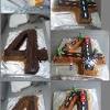 Kuchen mit einem messer halbieren. 1