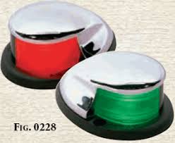 Perko 0228dp0chr Side Lights Horizontal Mount Perko 0228dp0chr Side Lights Navigation Lighting Lighting Boatersland Marine
