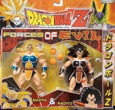 The initial manga, written and illustrated by toriyama, was serialized in weekly shōnen jump from 1984 to 1995, with the 519 individual chapters collected into 42 tankōbon volumes by its publisher shueisha. Dennis Toys Dragon Ball Z Dbz Forces Of Evil Nappa Raditz