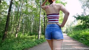 SextaSeptima - Redhead Cutie Caught at Public Park L...