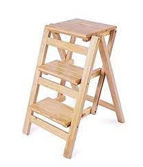 Shop our vast selection of products and best online deals. 3 Step Stool Folding 3 Tier Wood Ladder Portable Step Ladder Ladder Chair Bench Seat Utility Home Kitchen Wood Color Wooden Ladder Step Stool Wood Ladder