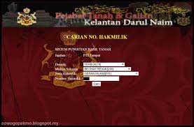Pengurusan tanah jajahan tumpat, pembangunan dan pengurusan daerah tumpat serta meningkatkan pentadbiran, kewangan dan teknologi maklumat secara menyeluruh selaras dengan matlamat untuk menuju arah kecemerlangan perkhidmatan awam. Nama Aku Jodin Semakan Cukai Tanah Pejabat Tanah Galian Negeri Kelantan Secara Online