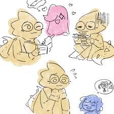 Imma go chug bleach after this. Alphys X Undyne Lemon
