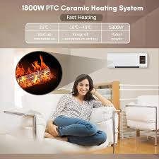 1800W Wall Heater Plug in PTC Electric Portable Living Room Bedroom Winter  Room Mini Heater 2 in 1 Air Conditioner| Alibaba.com