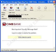 According to cimb, its cimb clicks website will be unavailable due to system downtime from 3pm to 8pm today on 26 october, although customers on twitter have been voicing complaints about the website from earlier this morning. New Secure Message Regarding Your Cimb Clicks Threat Encyclopedia