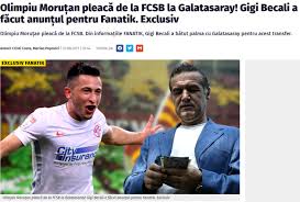 Galatasaray'ın steaua bükreş'in 22 yaşındaki orta saha oyuncusu olimpiu morutan ile anlaşmaya vardığı öğrenildi. Qsjdhzywiadwfm