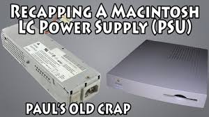 Recapping A Macintosh Lc Power Supply Psu Higher Intellect Blog