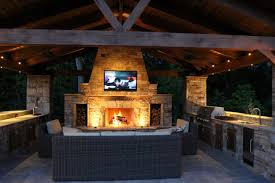 rustic outdoor kitchen designs with