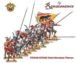 Holy warriors — for 500 years, a small army of volunteer soldiers from switzerland has guarded the vatican. First Legion Renaissance Swiss Mercenaries Sager S Soldiers Miniatures