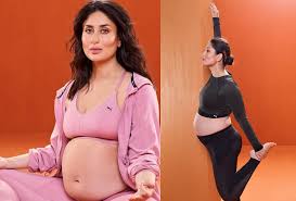 Hours after the news broke, a picture of kareena with baby taimur. In Pics Heavily Pregnant Kareena Kapoor Khan Flaunts Baby Bump While Doing Yoga