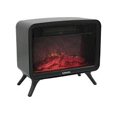 Real flame 41 chateau corner electric fireplace. Electric Fireplace Heater 1600w 2 Heat Settings Log Flame Effect Euromatic