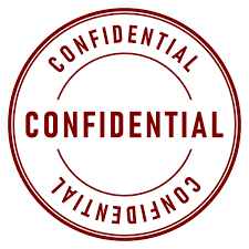 For confidential, the recipient sees please treat this as confidential in the infobar. Confidential Linkedin