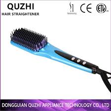 Beyond 325 degrees, the chances of completely melting the hair strands increases. China Automatic Electric Hair Straightener Brush With Ce Rohs Etl China Heat Straightening Hair Brush And Hair Straigheners Ceramic Price