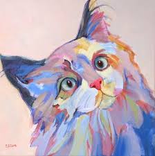 Posts About Other Animals On Carolee S Clark Painter Cat Art Painting Cat Painting Art