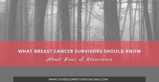 Typical causes of carcinophobia include a brush with the disease; What Breast Cancer Survivors Should Know About Fear Of Recurrence