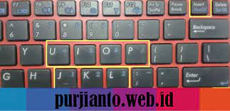 Pernahkah anda saat mengetik huruf u yang keluar di layar monitor adalah angka 4, ketika mengetik huruf k yang keluar malah angka 2, atau ketika mengetik huruf p malah karakter * yang tampak layar? Keyboard Laptop Berubah Jadi Angka