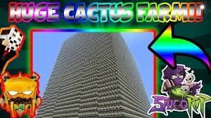 In my opinion this works very well. Biggest Factions Cactus Farm