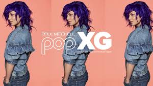 Introducing Pop Xg In Royal Purple From Paul Mitchell