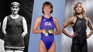 Japan, canada, great britain, chile. Sexism Silk And Shark Skin Witness The Evolution Of Olympic Swimwear Glamour