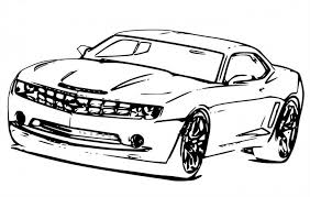 Black And White Camaro Clipart Coloriage Bumblebee Transformers Chevrolet Camaro Imprimer Coloriage Voiture De Sport Dessin Voiture De Course Coloriage