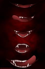 The official english page of demon slayer: Hungry Demonlineart And Coloring Nami Namisiaa Deviantart Com Original Art Toboso Yana Kuroshitsuji I Just Anime Mouth Drawing Smile Drawing Mouth Drawing