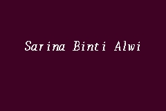 Ask anything you want to learn about zahrin noor aprilia by getting answers on askfm. Sarina Binti Alwi Advocate And Solicitor In Jalan Tun Perak