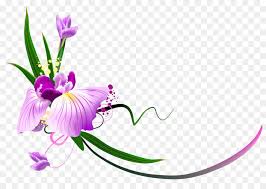 Abstract floral card with place for text Flowers Clipart Background