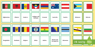 Flags Of The World Matching Activity Teacher Made That makes these flags of the world posters. flags of the world matching activity