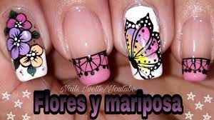 10,140 likes · 3 talking about this. Decoracion De Unas Flores Y Mariposa Unas Decoradas Con Flores Y Mariposa Youtube