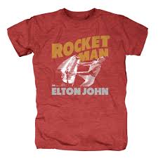 And i think it's gonna be a long long time and i think it's gonna be a long long time and he said, the words just came into my head: Rocketman Piano Elton John T Shirt Bravado