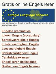 Engels Leren En Oefenen Op Deze Site Vind Je Ook Een Afdeling Om Frans Te Oefenen Duits Oefenen Maar Ook Sp Engels Leren Leesvaardigheid Luistervaardigheden