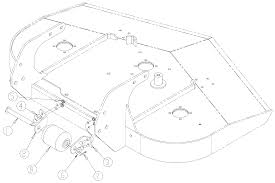 Land Pride Fdr1672 Rear Discharge Grooming Mower Front Roller Assembly Parts And Diagram
