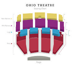Seating Charts Columbus Association For The Performing Arts