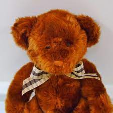 Teddy Bear Classic Brown Plush Toy Russ Berrie Applause Stuffed Animal Applause Plyushevye Medvedi Igrushki Dlya Pitomcev Zhivotnye