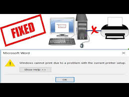 Windows Cannot Print Due To A Problem With The Current Printer Setup Youtube