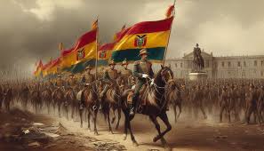 Oficiales de la Policía Boliviana